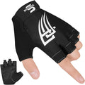 Weight Lifting Gym Gloves for Men and Women Workout Training Breathable Lightweight Fitness Gloves Non-Slip Silicone Padded Palm Grip Protection Half Finger Exercise Pull ups