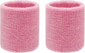 Sweatbands Sports Wristbands for Kids and Women - 3 inch Elastic Athletic Wrist Bands for Tennis, Basketball, Running, Working Out
