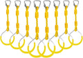 Ninja Ring Fitness Gymnastic Ring Climbing Bar Workout Outdoor Backyard Playground Training Equipment Play Set, Jungle Gym Fist Hanging Swing Monkey Bars Ninja Warrior Obstacle Course Trapeze Playsets