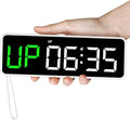 Portable Gym Timer Clock: Fitness Digital Clock with Strong Magnet - Remote Control for Fitness Enthusiasts - Powerful Battery for Home Gym Garage Boxing