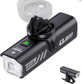 TOWILD Bike Lights for Night Riding,Compatible with Garmin/GoPro Mount,600 Lumen Bike Headlight,2000mAh Rechargeable Battery,Waterproof Bike Front Light for Commuter Cyclists-Fits All Bikes