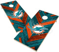 Football Team Cornhole Boards, 2x4 Regulation Corn Hole Game Set, Officially Licensed Cornhole Game, Perfect for Tailgates
