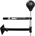INNOLIFE Wall Mount MMA Boxing Speed Trainer Punching Spinning Bar with Punching Ball