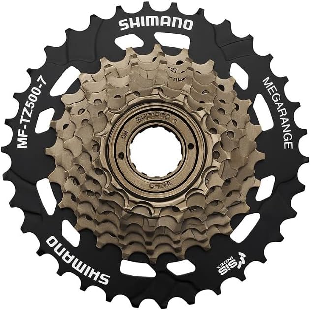 CyclingDeal MTB Bicycle Double Wall Rims 26" Wheelset - Front & Rear Mountain Bike Wheels - Compatible with Shimano MF-TZ500 Freewheel