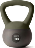 Soft Kettlebells with Cushioned Impact-Resistant Base and Anti-Slip, Wide-Grip Handle for Home Workouts, Weightlifting, and Full Body Strength Training