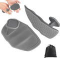 2PCS Anti-Slip Gym Grips Fingerless Workout Gym Gloves, Ergonomic Workout Grip for Men Women Crosstraining Hand Palm Protection, Weight Lifting Grips for Bodybuilding, Deadlifts