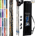 Official Nordic Walking Poles - True Classic Nordic Glove Grips, Lightweight, Adjustable, and Collapsible -2 Pieces w/flip Locks, Detachable Feet and Travel Bag by York Nordic - Heights 5'4"-6'2"