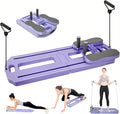 Pilates Board, Pilates Reformer Set, Portable Ab Core Trainer, Multifunctional Abdominal Board, Portable pilate Reformer, Foldable Pilates Reformer Board for Home