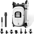 Paddle Board Pump with Auto-Off Function Dual Motor for Inflatable SUP and Boat, 22PSI Portable Electric Air Pump for Paddleboard with DC 12V Car Power Connector and Kayak Accessories