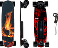 Electric Skateboard with Remote, 200W Motors/2 × 600W Motors, 13Mph/28Mph Top Speed, 4 Speed Smooth Braking, Suitable for Adults and Teens Beginners-Flamo/S3 Mini