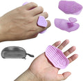 Anti-Slip Gym Workout Grips for Weight Lifting, Exercise Gloves with Ergonomic Hand Protection & Portable Design for Men & Women