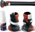 JAYA 2 Pack Bat Knob Taper, Exclusive Installation Lubricant, Easy Installation Bat Knob Taper, Increased Bottom Protection, Ergonomic Design, for Enhanced Grip and Protection