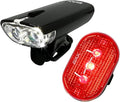 PAX Bike Lights, Super Bright LED Light Set, Bicycle Front Light and Rear Light, Water Resistant, Multi Light Mode, Easy to Install for Mountain Bike, Road Bike and Others