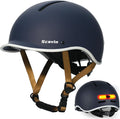 Bike Helmet for Adult: Bicyle Helmet with EPS Foam Interior for Men & Women, Adjustable Cycling Helmet with LED Light Safety Certified for Commuting