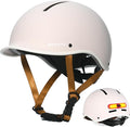 Bike Helmet for Adult: Bicyle Helmet with EPS Foam Interior for Men & Women, Adjustable Cycling Helmet with LED Light Safety Certified for Commuting