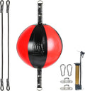 InnoLife Double End Punching Ball Striking Punching Bag Kit, Speed Striking Reflex Kit with Bungee Cords Perfect for Reaction, Agility, and Hand Eye Coordination Training