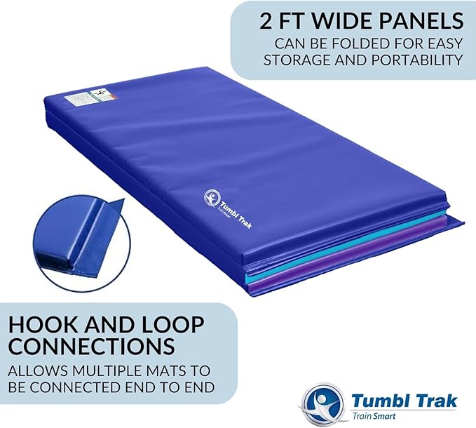 Tumbl Trak Gymnastics Folding Tumbling Panel Mat