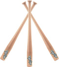Vigitspo Wood Baseball Bat for Teens & Beginners, 21-34 inch Youth Solid Wood Bat for Training and Games, High-Density Hardwood with High Impact Resistance & Durability