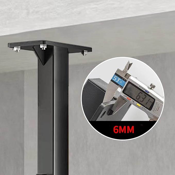 Wall Mount Pull Up Bar, Joist Mount Pull Up Bar, Beam and Rafter Mounted Chin Up Bar for Home Gym With Wood Mount and Wall Mount Screws