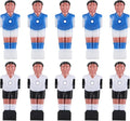 10cs Foosball Men Replacement Foosball Player Figurine Foosball Accessories Soccer Table Parts