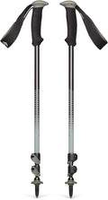 BLACK DIAMOND Trail Back Trekking Poles, Pair of 2 Lightweight Collapsible Aluminum Hiking Sticks for Trekking & Backpacking