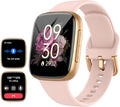 Tensky Smart Watch for Women/Men Android & iPhone, AI Voice, 1.85" AMOLED Screen Fitness Tracker with Bluetooth Call, 3ATM Waterproof Heart Rate/Sleep/SpO2 Monitor, Pedometer, 100+ Sport Modes