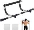 Ally Peaks Pull Up Bar for Doorway | Thickened Steel Max Limit 440 lbs Upper Body Fitness Workout Bar| Multi-Grip Strength for Doorway | Indoor Chin-Up Bar Fitness Trainer for Home Gym Portable