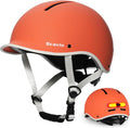 Bike Helmet for Adult: Bicyle Helmet with EPS Foam Interior for Men & Women, Adjustable Cycling Helmet with LED Light Safety Certified for Commuting