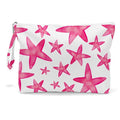 Fokongna Wet Bag, Travel Makeup Bag, Wet Dry Bag, Wet Bag for Swimsuit, Beach Pool Diapers Dirty Yoga Gym Clothes Zipper Pouch for Women Sister Friends Wet Bag Ocean Sea Shells Beach Starfish.361