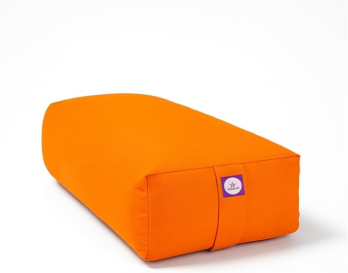 Rectangular Cotton Yoga Bolster, Yoga Pillow, Yoga Cushion, Yin yoga Bolster, Iyengar yoga bolster