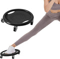 Wheeled sliders for working out smoother exercise sliders multicoloured exercise pads for floor Fitness pilates feet exercise Includes 4 universal wheels You can put both feet on it