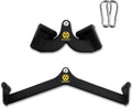 LAT Pulldown Attachment,Back Tricep Bar Strength Training,Handle Grips Lat Pull Down Bar Press Down Exercises,Cable Machine Accessories, Cable Back Attachments for Home Gym