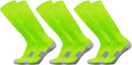 Baseball Socks 3 Pairs for Kid Youth Adult(4-20 Years Old) Team Sport Athletic Soccer Socks Cushion Softball Socks