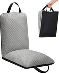 Love&go Portable Stadium Seat with Back Support for Bleachers, Soft Thick Padded Lightweight Seat for Outdoor Sports Concerts Camping