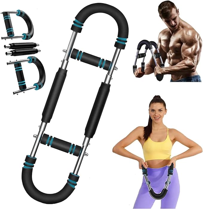 Twister Arm Trainer,Adjustable Chest Workout Equipment,Arm Trainer,Forearm Strengthener Tainer,Portable Power Arm Exercise Equipment for Home Fitness Equipment