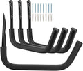 Kayak Storage Hook, Heavy Duty Steel Kayak Storage Rack, Wall Mount Garage Hanger for Ladder, Canoe, Surfboard, Paddle Board