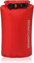 30D Nylon Waterproof Storage Sack for Camping, Hiking and fishing- Roll Top Closure-Portable Waterproof Dry Bag-Keeping Luggage Dry and Organized(5L/Red)