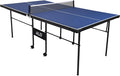 7FT Professional Indoor Outdoor Ping Pong Table Foldable with Quick Assembly- All Weather Aluminum Composite Surface,Portable Table Tennis Table Game with Net, 2 Table Tennis Paddles and 2 Balls