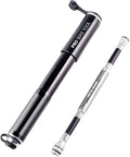 Pro Bike Tool Mini Bike Pump - Compact and Portable Bicycle Tire Pump for Fast Inflation - Compatible with Presta and Schrader Valves - Lightweight and Durable Design - Essential Bicycle Accessories