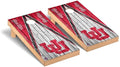 College Team Cornhole Boards, 2x4 Premium Corn Hole Game Set, Officially Licensed Cornhole Game, Perfect for Tailgates