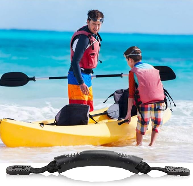 Boncas Kayak Carry Handles, Sturdy Canoe Boat Handle Replacement Accessory Kit for Kayaks Suitcase Luggage