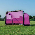 Soccer Innovations QuickFold™ Portable Aluminum Goal (4x2.5), Competition Soccer, Backyard Goal for Practice, Collapsible for Easy Storage, Mini Net