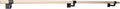 VITA Barre Wall-Mounted Single Ballet Barre, Geo, Wood | Fixed Height, Made in USA, Home, Studio or Gym Exercise Equipment for Kids & Adults | Dance, Fitness, Pilates