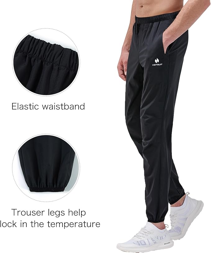 HOTSUIT Sauna Suit Men Anti Rip Boxing Sweat Suits Exercise Workout Jacket