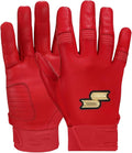SSK Showcase Youth Baseball Batting Gloves - Durable Full Cabretta Leather Glove - 8 Colors