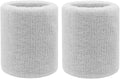 Sweatbands Sports Wristbands for Kids and Women - 3 inch Elastic Athletic Wrist Bands for Tennis, Basketball, Running, Working Out