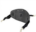 Kayak Seat Back, Sit On Top Kayak Backrest, Adjustable Cushioned Kayaking Support Back Pad Band (Dark Black)