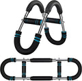 6 Levels Twister Arm Trainer, 40/50/60/75/90/110lb Adjustable Chest Workout Equipment, Portable Power Twister Bar, Body Fitness Machine for Shoulder Back Abdominal Thigh Muscle, Detachable, Men & Women