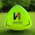 Soccer Reflex & Reaction Ball - White, Orange, Blue, Pink, and Fluo Yellow, Agility and Coordination Training for Kids and Juniors