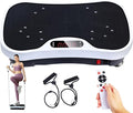 Vibration Plate Exercise Machine - Fitness Platform Vibration Plate for Lymphatic Drainage, Whole Body Shaker Machine Helps Weight Loss & Shaping, Workout Power Waver Vibrate for Women Men